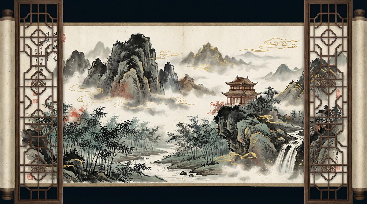 糖心Vlog水墨山水意境影像 - www.gjiippc.cn